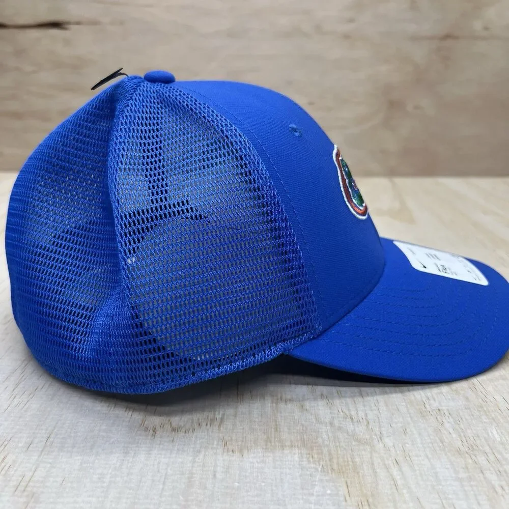 NEW M/L Florida Gators Nike Legacy 91 Mesh Swoosh Flex Fit 2.0 Cap Hat Blue